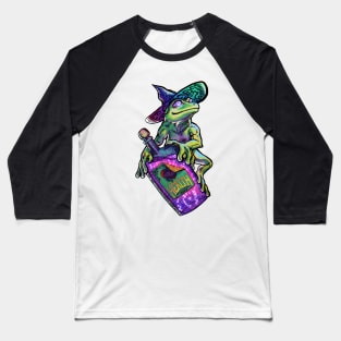 Health Frog Wizard Potion Baseball T-Shirt